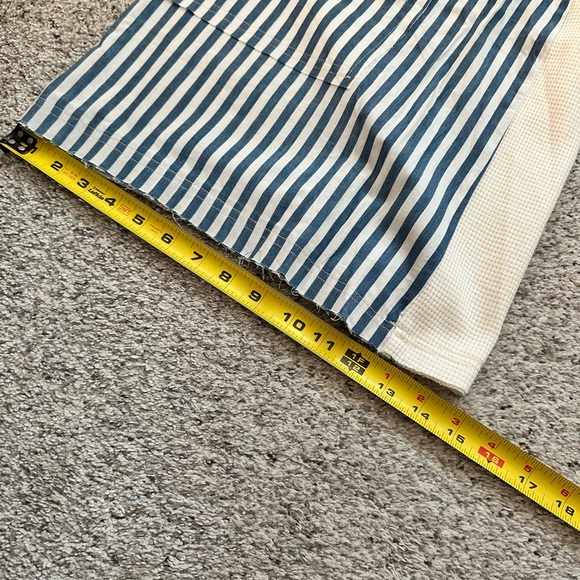 New POL Blue and White Striped Wide Leg Pants - Picture 7 of 13